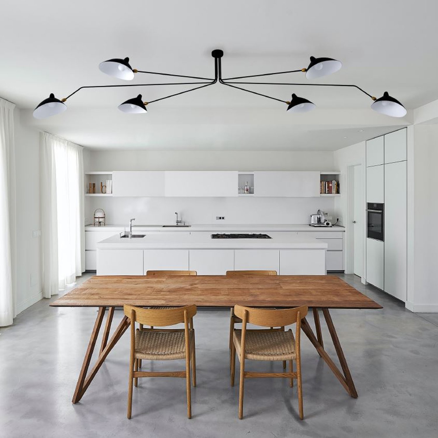 modernizm lampa raven